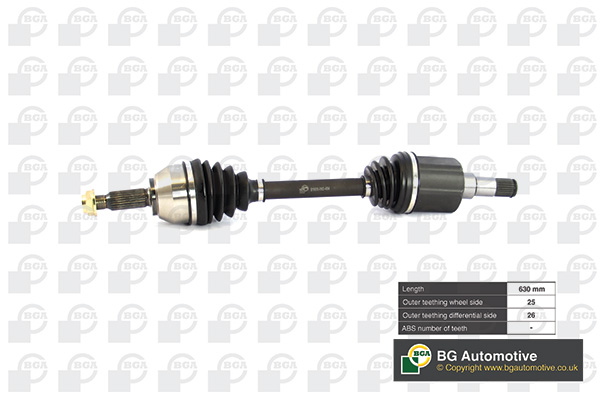 Drive Shaft - DS2300L BGA