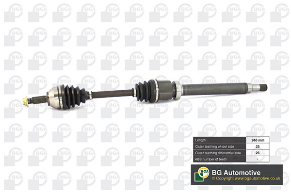 Drive Shaft - DS2302R BGA