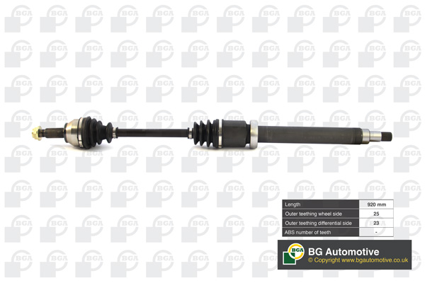 Приводной вал - DS2304R BGA