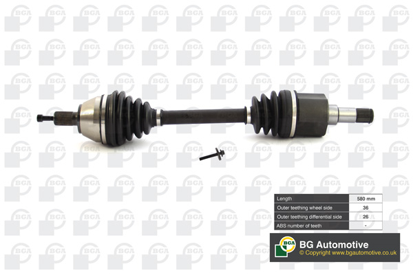 Drive Shaft - DS2327L BGA