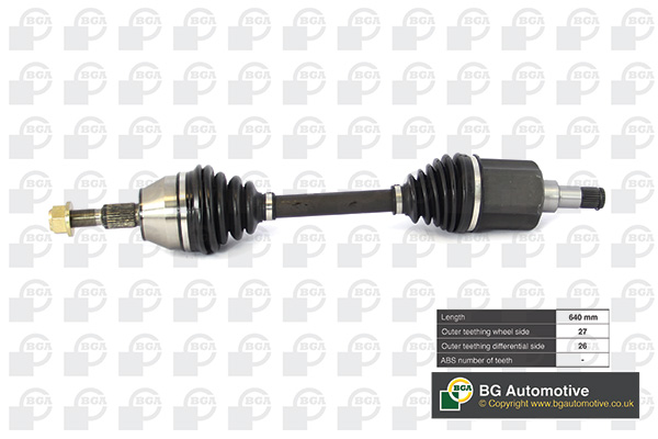 Drive Shaft - DS2350L BGA