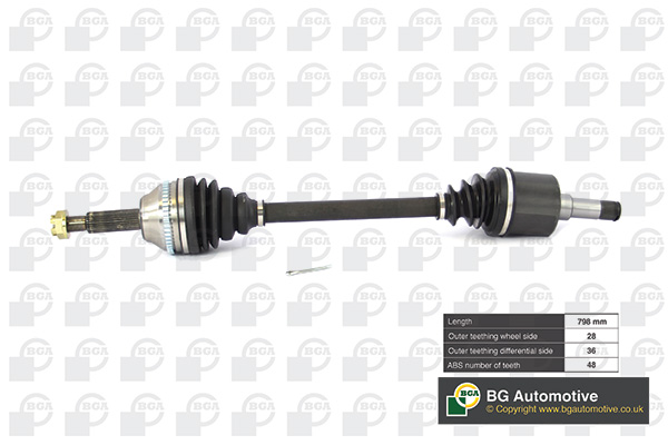 Drive Shaft - DS2351LA BGA