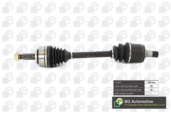 Drive Shaft - DS2519L BGA