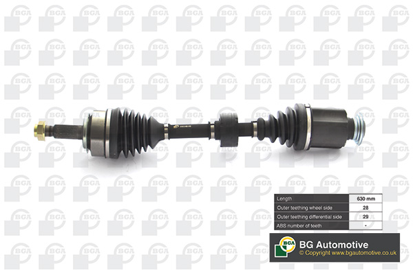 Drive Shaft - DS2519R BGA