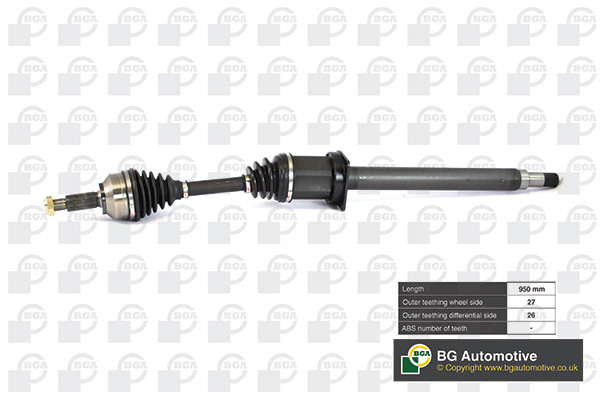 Drive Shaft - DS3300R BGA