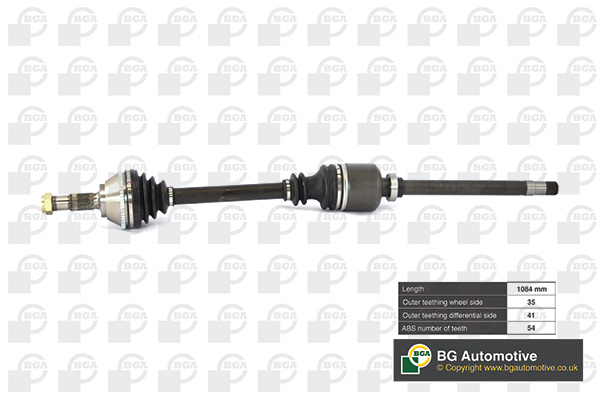 Drive Shaft - DS6709RA BGA