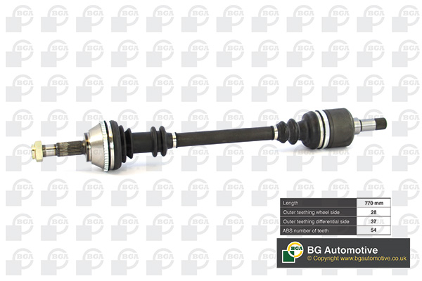 Drive Shaft - DS6710LA BGA