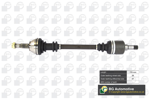 Albero motore/Semiasse - DS6710L BGA