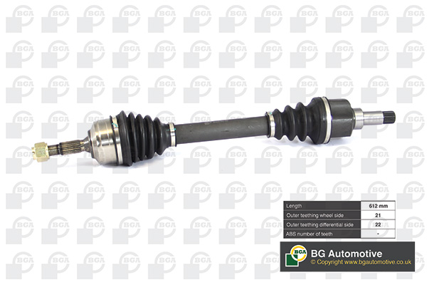 Drive Shaft - DS6714L BGA
