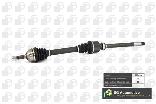 Drive Shaft - DS6714R BGA