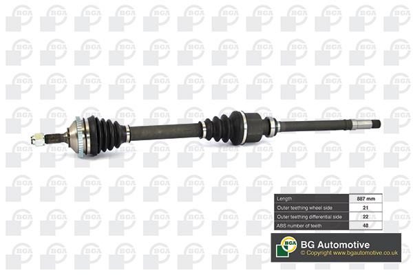 Drive Shaft - DS6714RA BGA