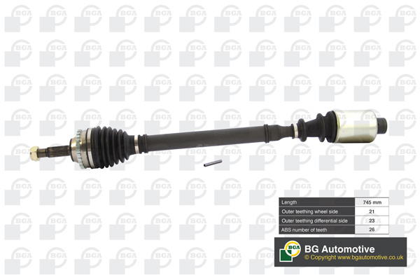 Drive Shaft - DS7320RA BGA