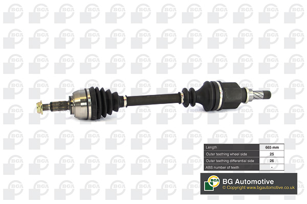 Приводной вал - DS7349L BGA