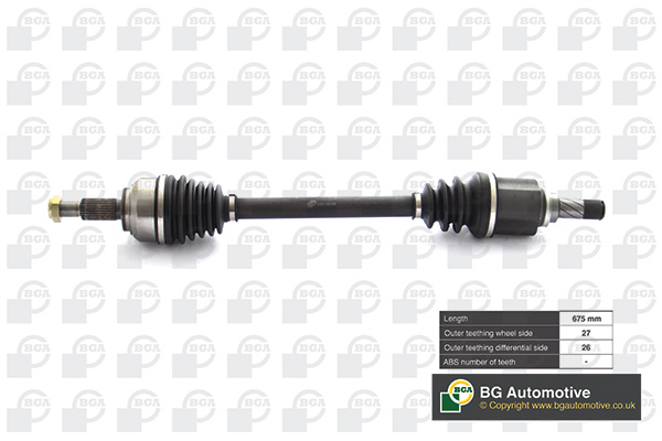 Drive Shaft - DS7354L BGA