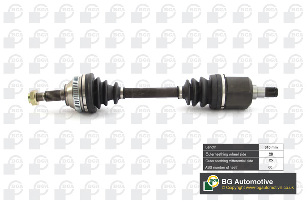 Drive Shaft - DS7503A BGA