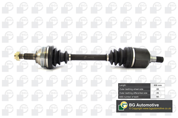 Albero motore/Semiasse - DS7513L BGA