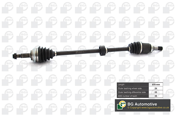 Drive Shaft - DS7605RA BGA