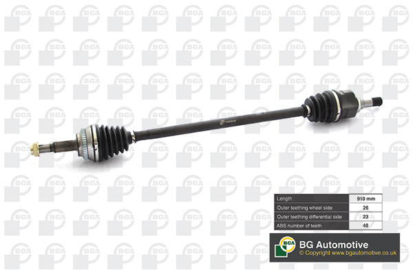 kardaninis velenas - DS7610R BGA