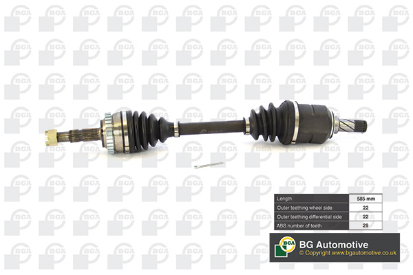 Drive Shaft - DS9500LA BGA