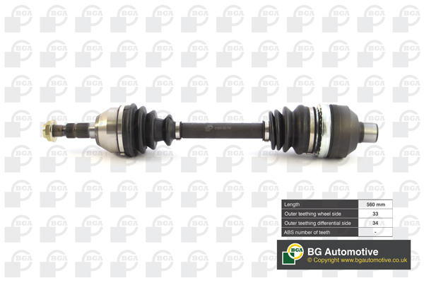 Albero motore/Semiasse - DS9516R BGA