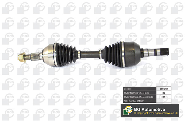 Drive Shaft - DS9532 BGA