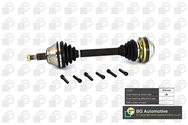 Albero motore/Semiasse - DS9625L BGA