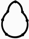 Gasket, intake manifold - MG8577 BGA