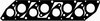 Gasket, intake/ exhaust manifold - MG9530 BGA
