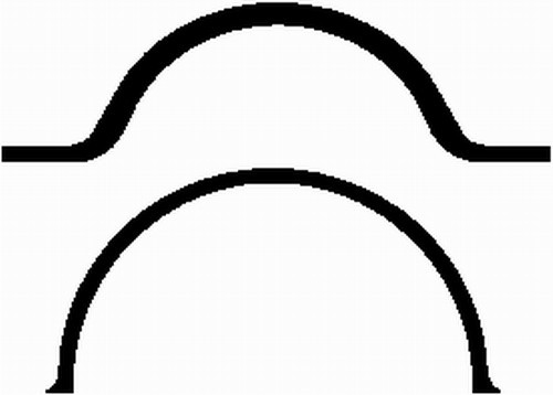 Gasket Set, oil sump - OK5313 BGA