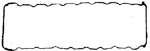 Gasket, oil sump - OP1358 BGA