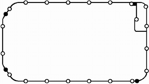 Gasket, oil sump - OP9323 BGA