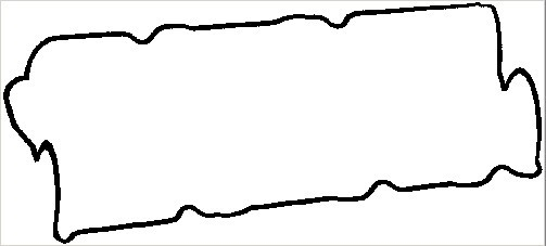 Gasket, cylinder head cover - RC7388 BGA