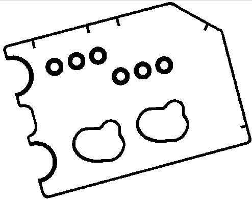 Gasket Set, cylinder head cover - RK3333 BGA