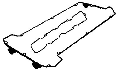 Gasket Set, cylinder head cover - RK6358 BGA
