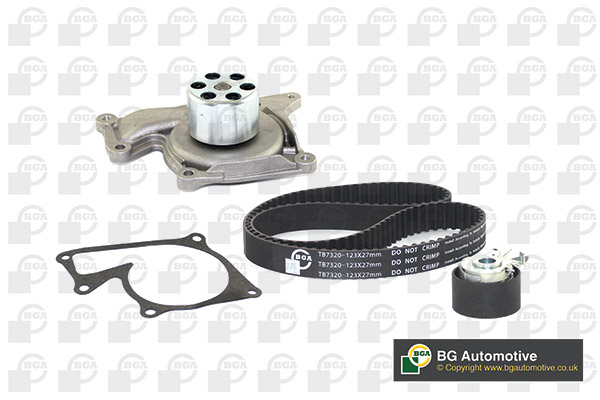 Water Pump & Timing Belt Set - TB7320CPK-2 BGA