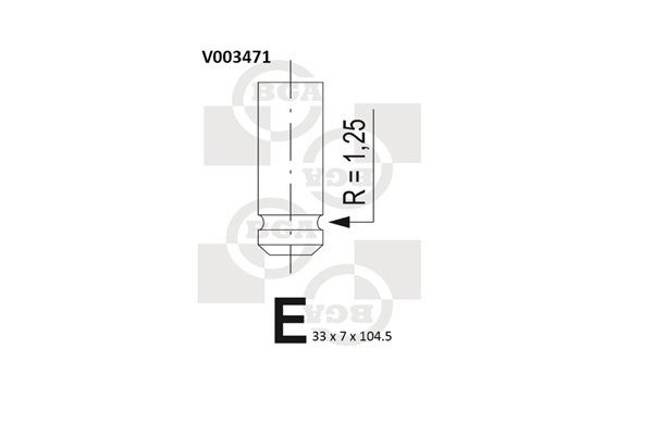 Inlet Valve - V003471 BGA