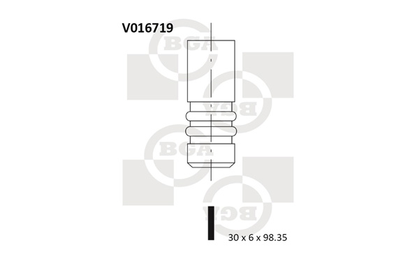 Outlet valve - V016719 BGA