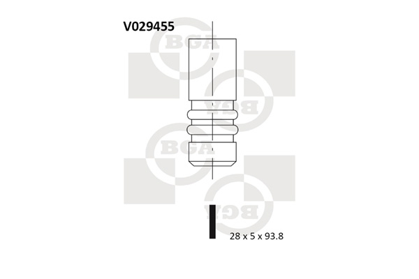 įvado vožtuvas - V029455 BGA