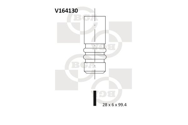 Einlassventil - V164130 BGA