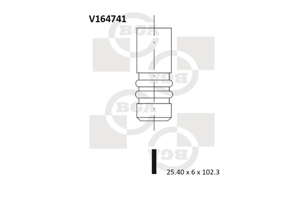 Valvola di scarico - V164741 BGA