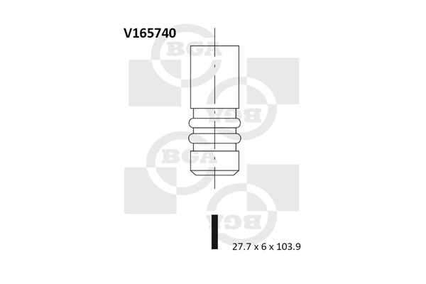 Inlet Valve - V165740 BGA