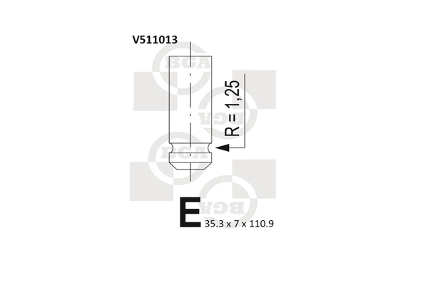 Inlet Valve - V511013 BGA