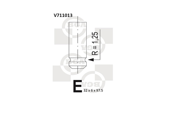 Inlet Valve - V711013 BGA