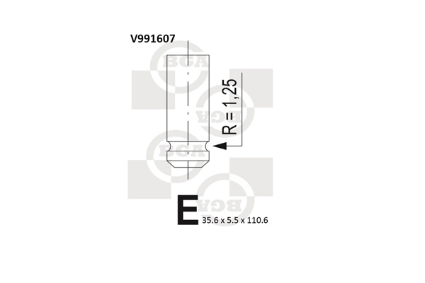 Inlet Valve - V991607 BGA