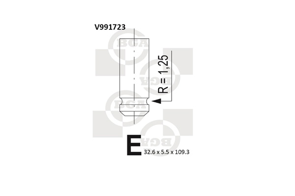 Inlet Valve - V991723 BGA