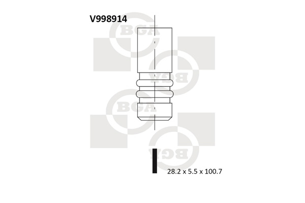 Inlet Valve - V998914 BGA