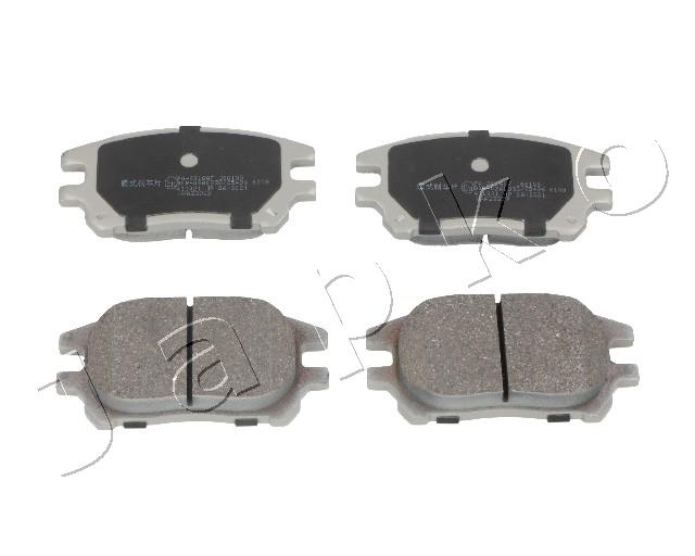Brake Pad Set, disc brake - 502016 JAPKO