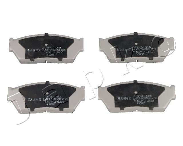 Brake Pad Set, disc brake - 50413 JAPKO