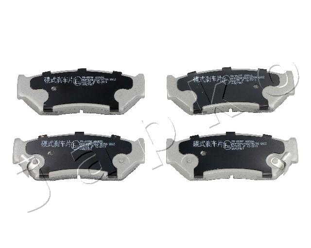 Brake Pad Set, disc brake - 50897 JAPKO
