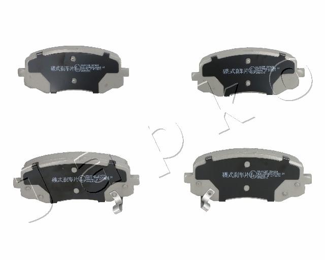 Brake Pad Set, disc brake - 50H12 JAPKO